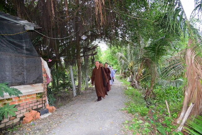 The  praying ceremony for rebirth in Cu Chi, District 1 and Hoc Mon